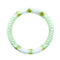 Rêve de pistache | Bracelet de perles de verre de l'Himalaya